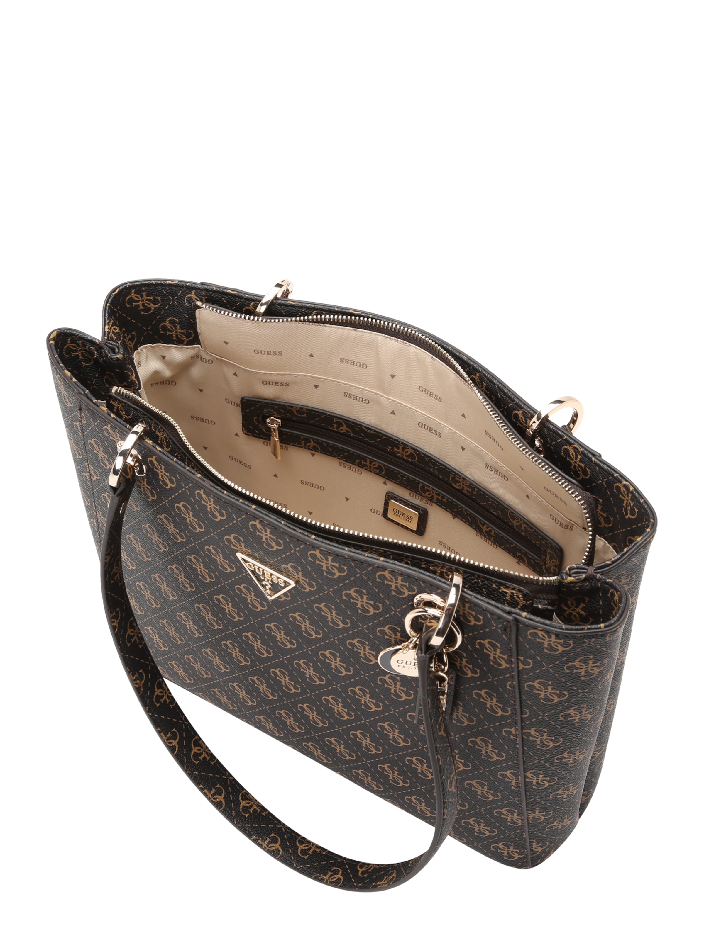 Cabas 'NOELLE II TOTE' GUESS en marron