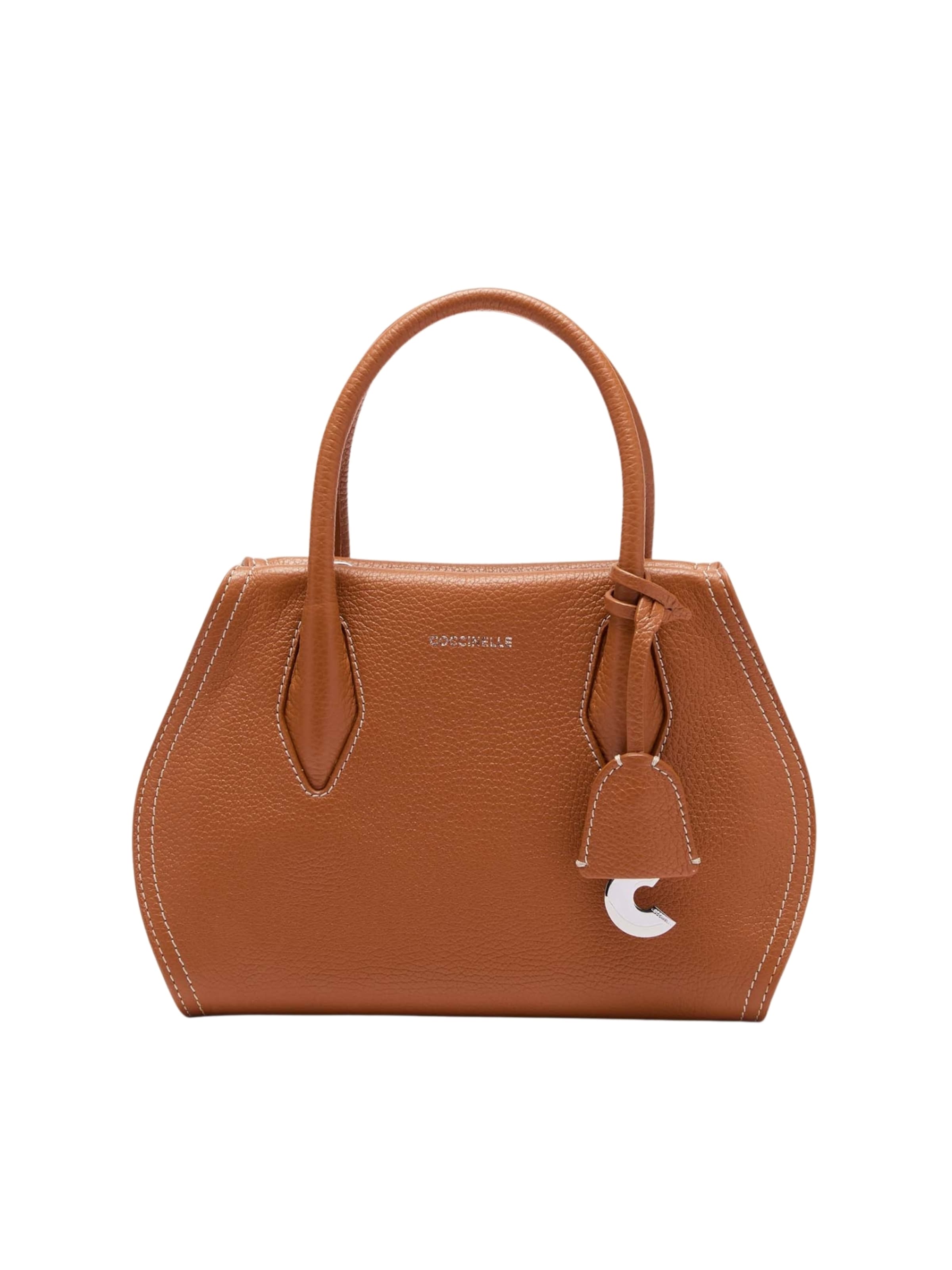 Coccinelle Handtas 'Coccinelle Lord 5' in Bruin: voorkant