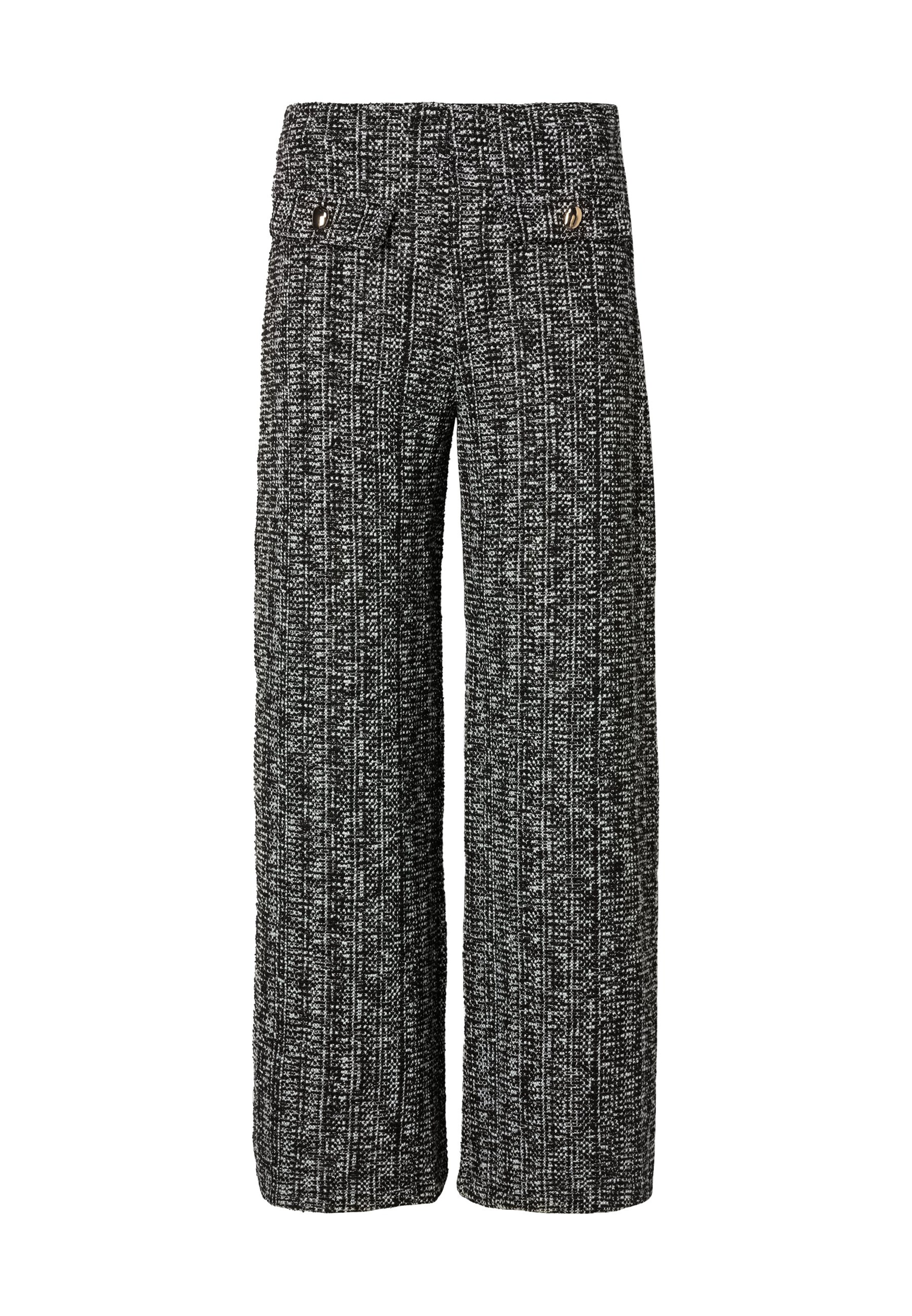 ABOUT YOU Loosefit Hose 'Lionne' in Schwarz: Vorderseite