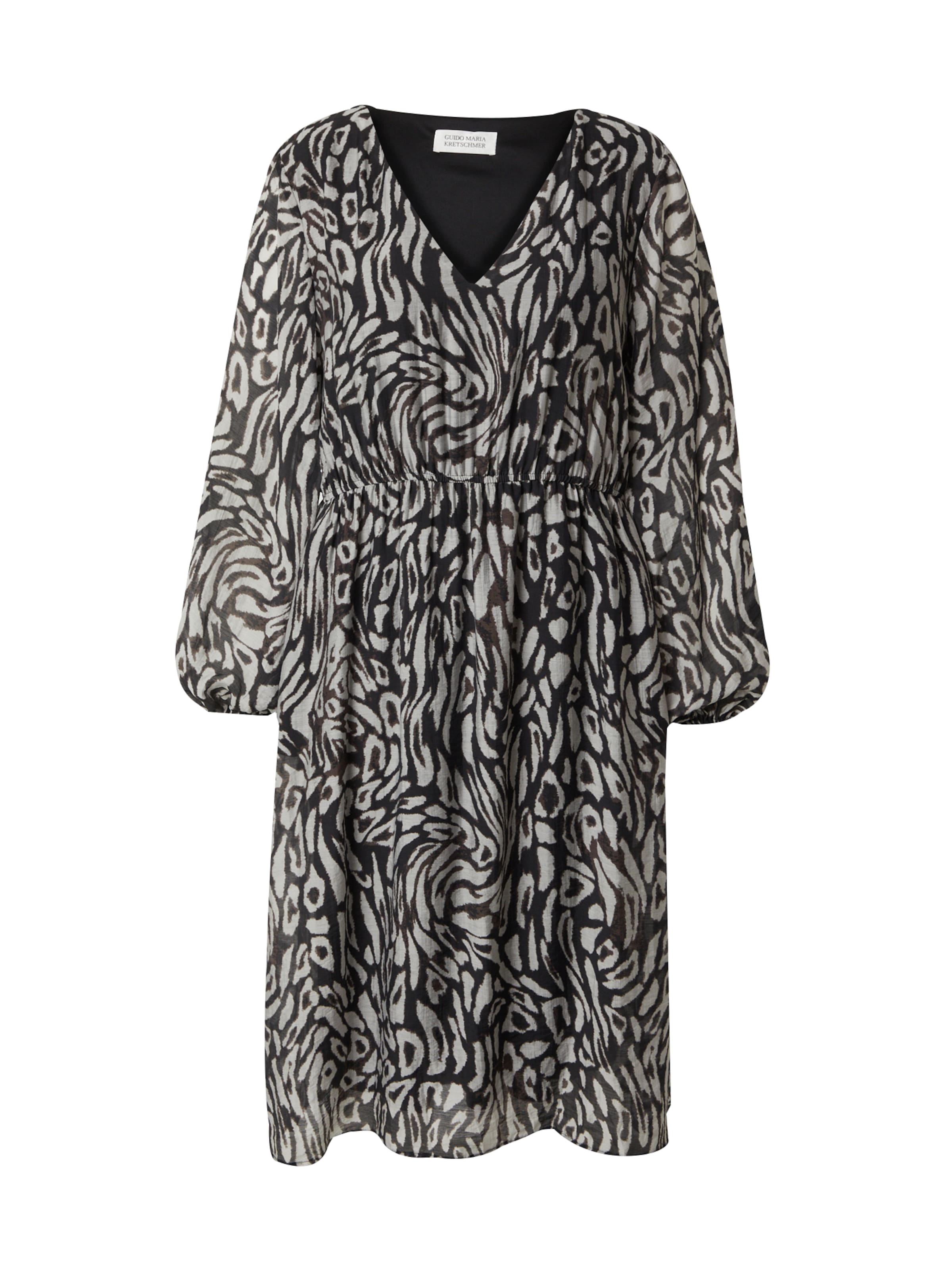 Guido Maria Kretschmer Curvy Рокля 'Clarissa' в черно: отпред