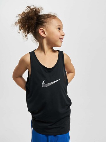 Sport top 'Trophy' de la NIKE pe negru