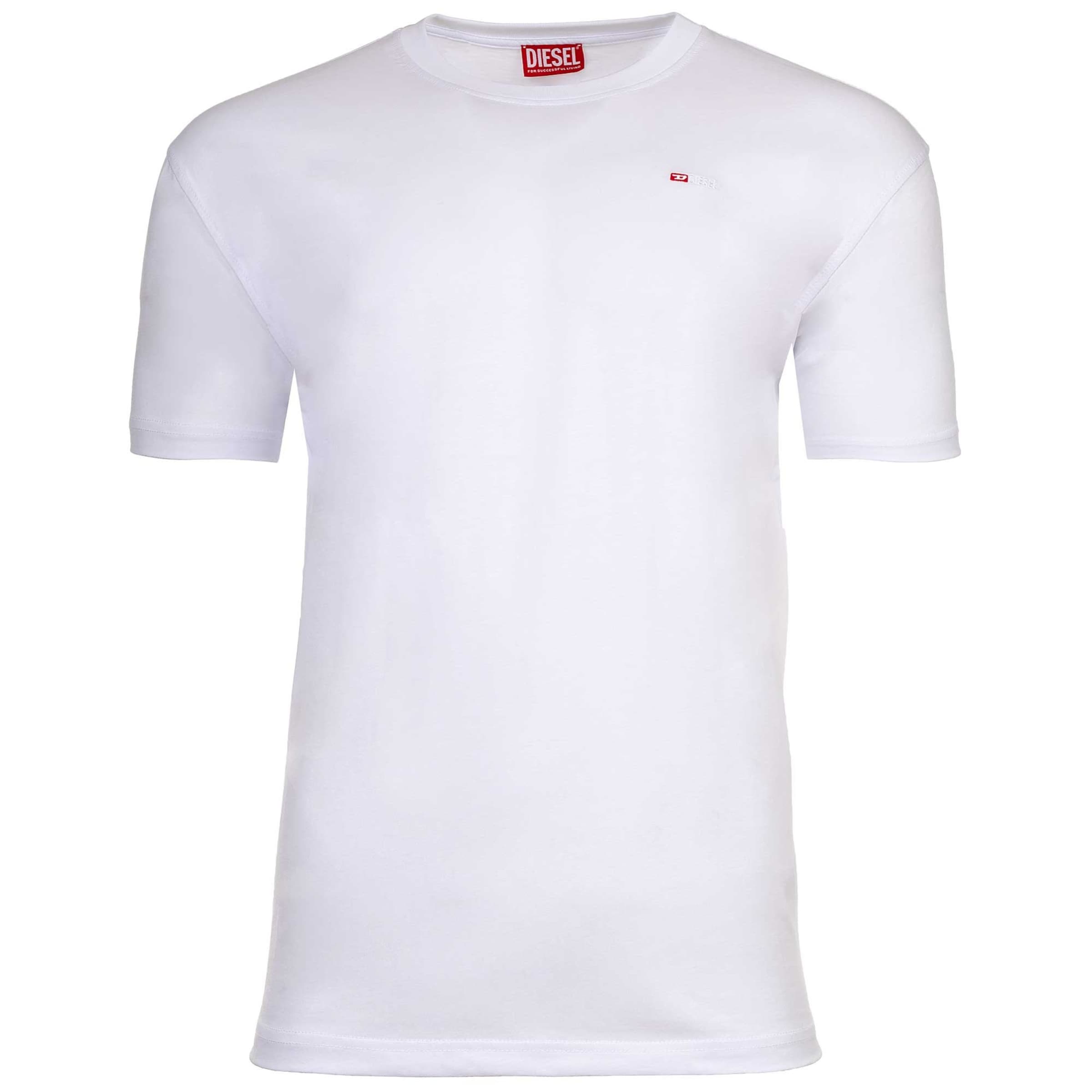 DIESEL - Camiseta en blanco: frente
