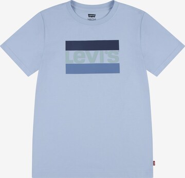 T-Shirt Levi's Kids en bleu : devant