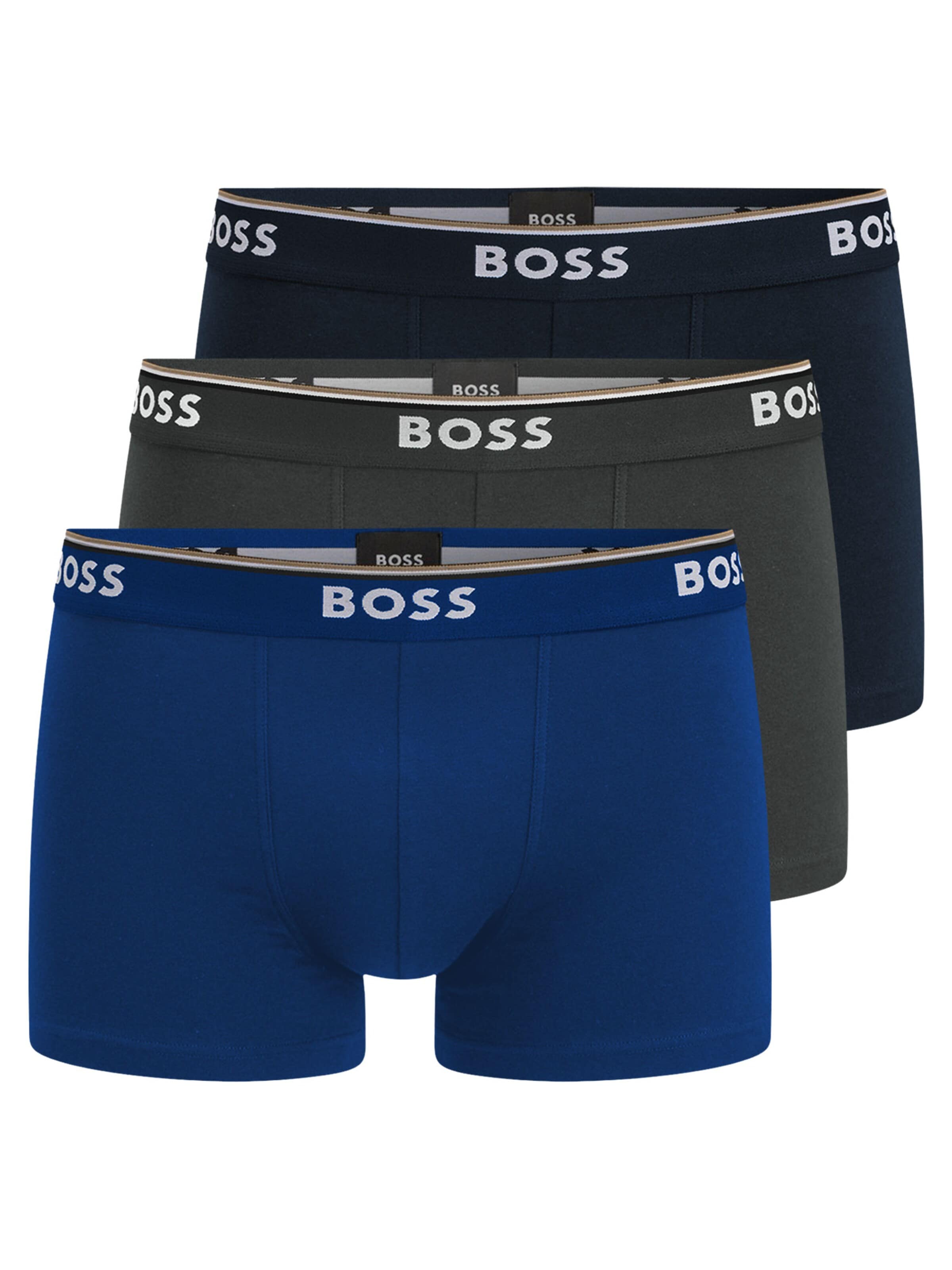 BOSS Boxershorts 'Power Trunks'‌ in Blau: Vorderseite