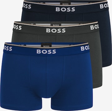 BOSS Boxershorts 'Power Trunks' in Blau: Vorderseite