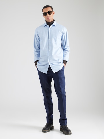 Coupe regular Chemise business SEIDENSTICKER en bleu