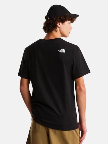 THE NORTH FACE Koszulka 'MNT LINE RG SS' w kolorze czarny