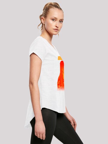 T-shirt 'Billie Eilish' F4NT4STIC en blanc