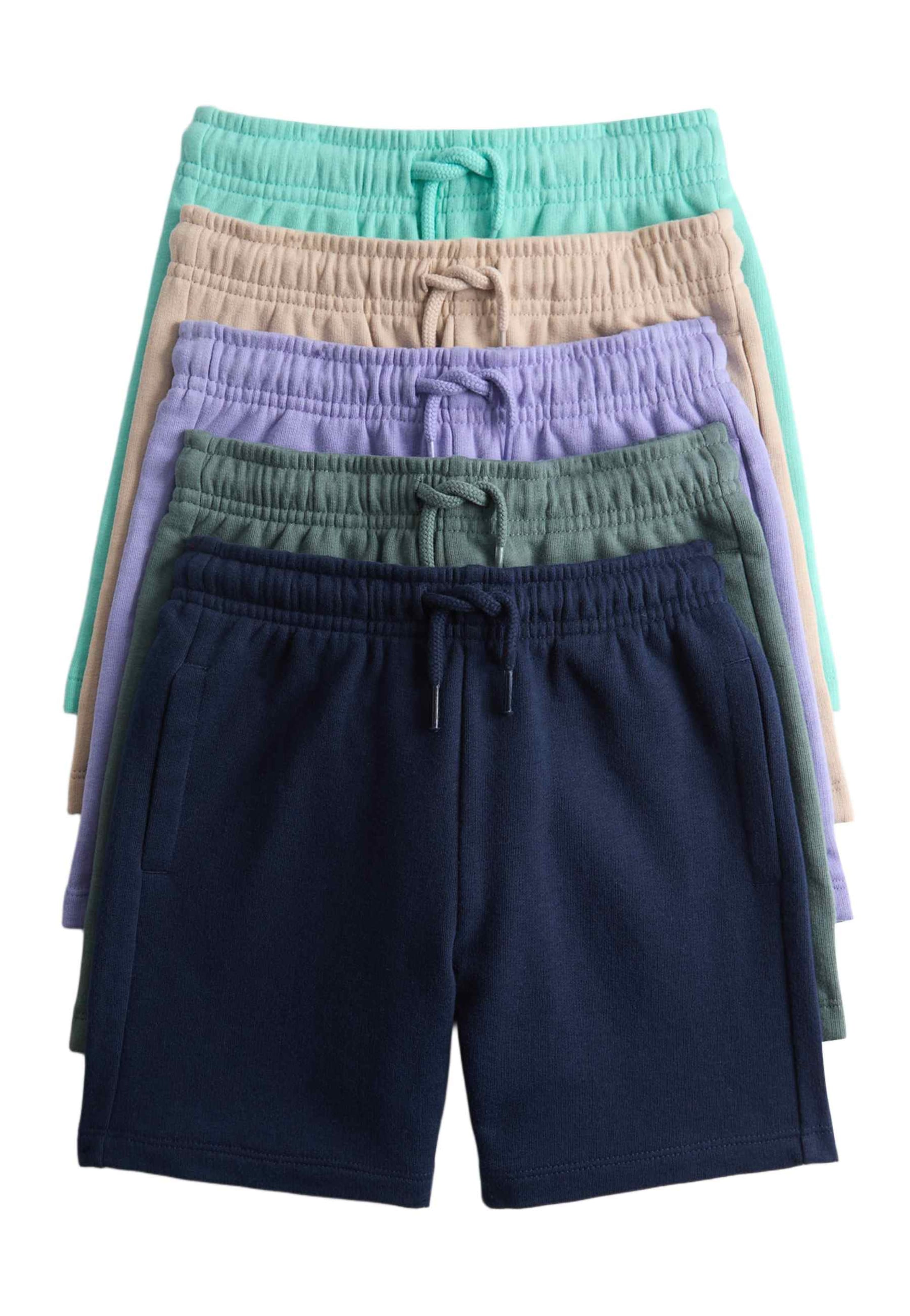 Marks & Spencer Regular Broek in Blauw: voorkant
