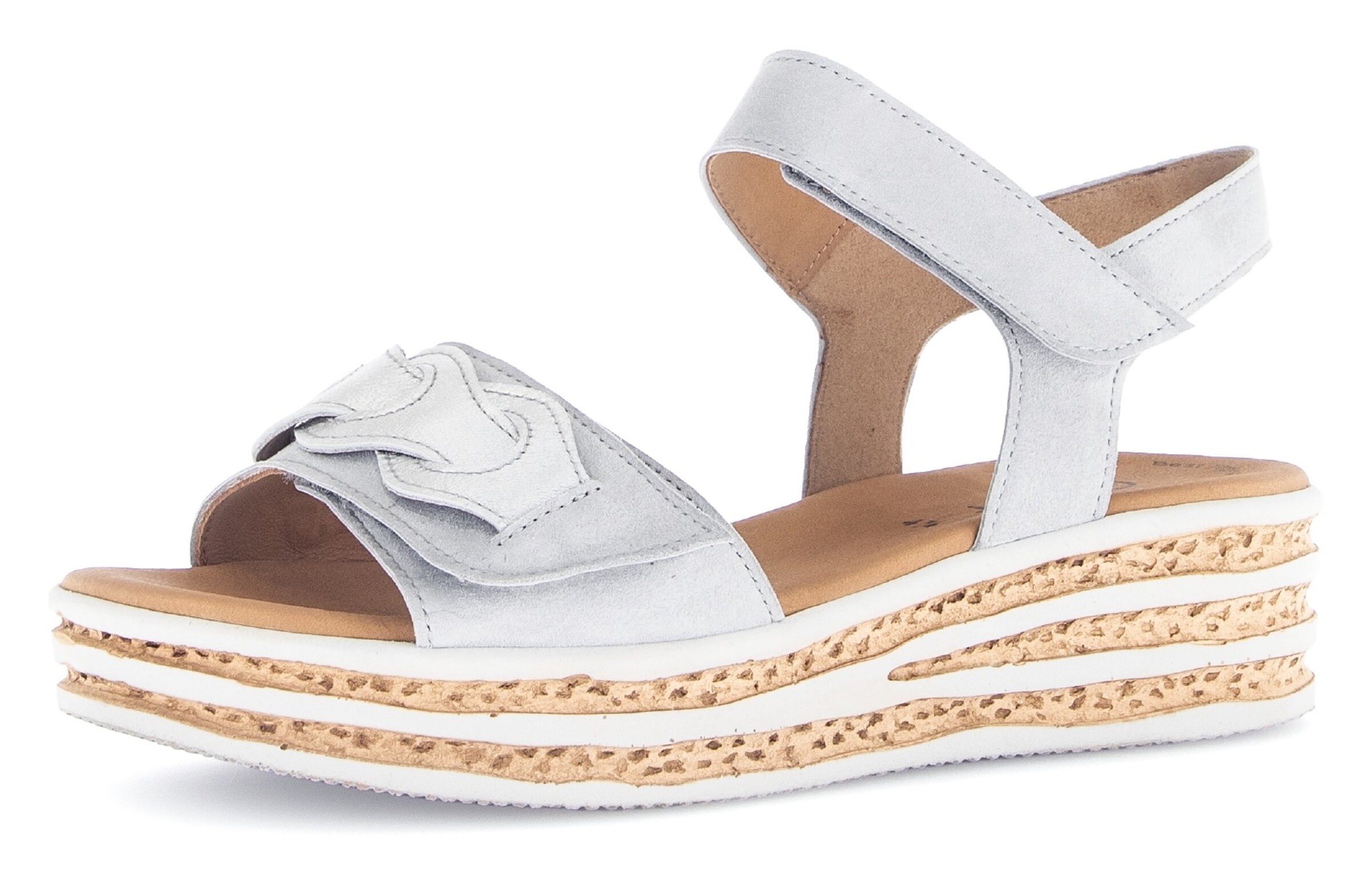 GABOR Sandals in Grey: front