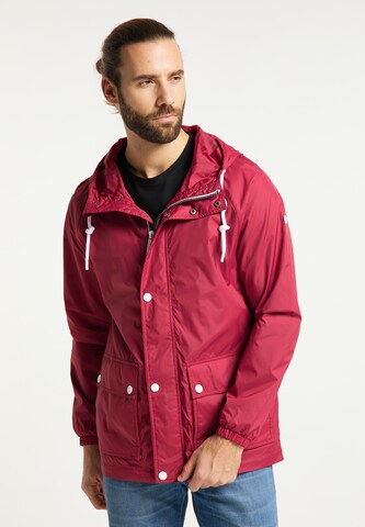 DreiMaster Maritim Between-season jacket in Red: front