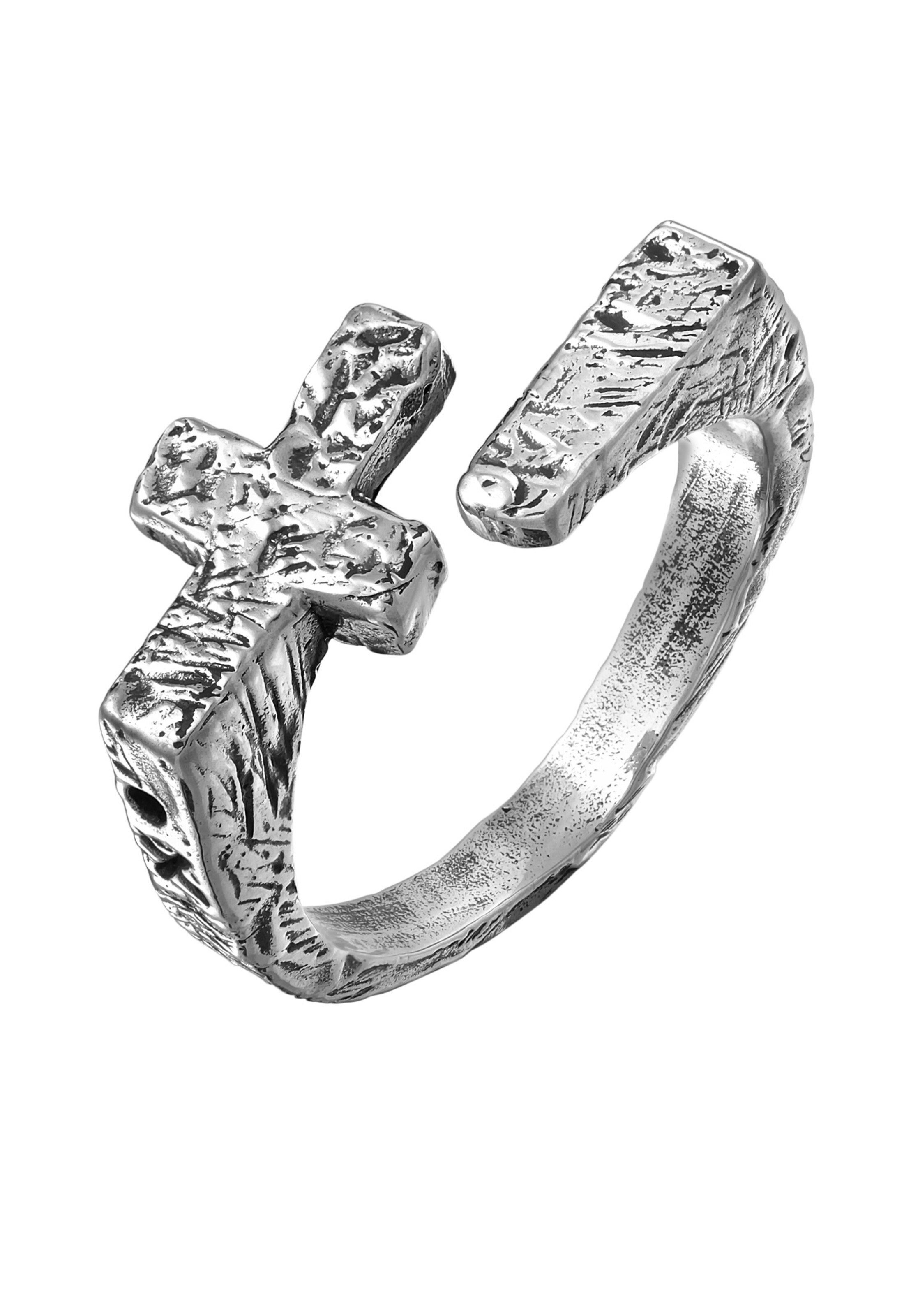 Haze&Glory Ring in Silver: front