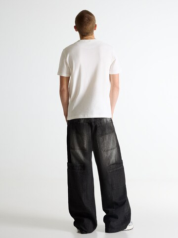 Bershka Baggy Jeans in Zwart
