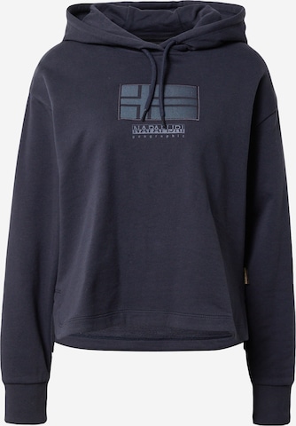 NAPAPIJRI Sweatshirt 'IBARRA' in Blauw: voorkant