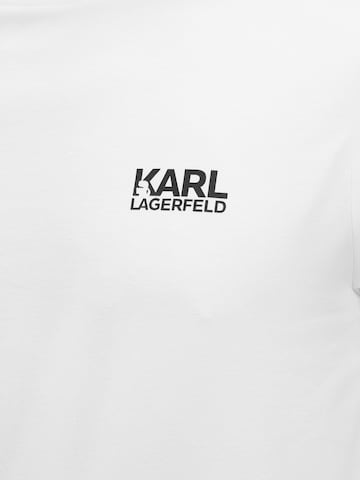 Karl Lagerfeld Μπλουζάκι σε λευκό