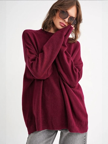 Pullover 'Pullover' di MixRay in rosso: frontale