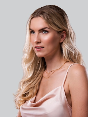 Amberz Ketting 'Agatha' in Goud