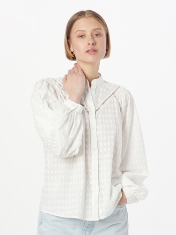 ESPRIT Blouse in Wit: voorkant