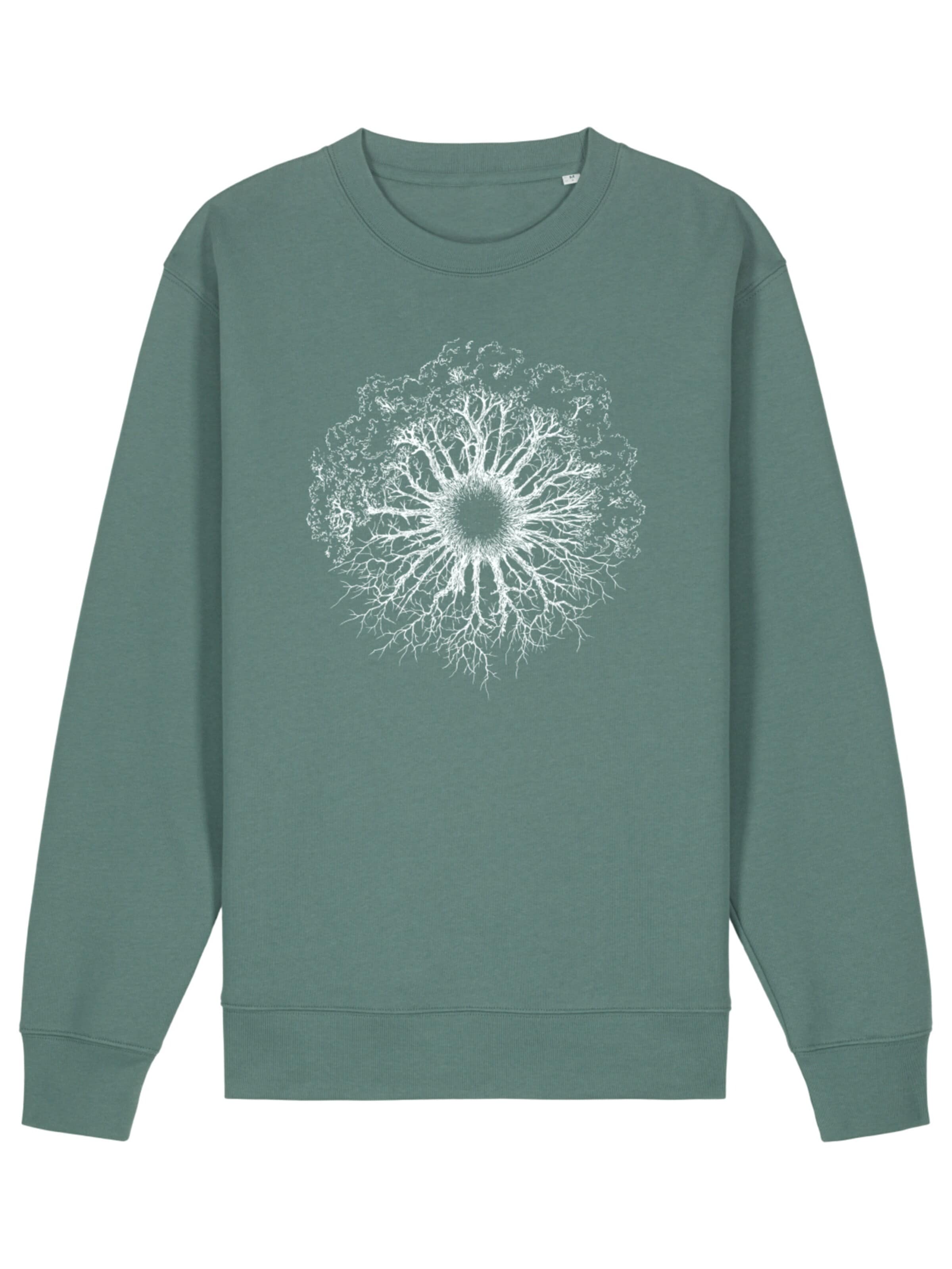 Life-Tree Sweatshirt‌‌‌‌‌‌‌‌‌ in Blau: Vorderseite