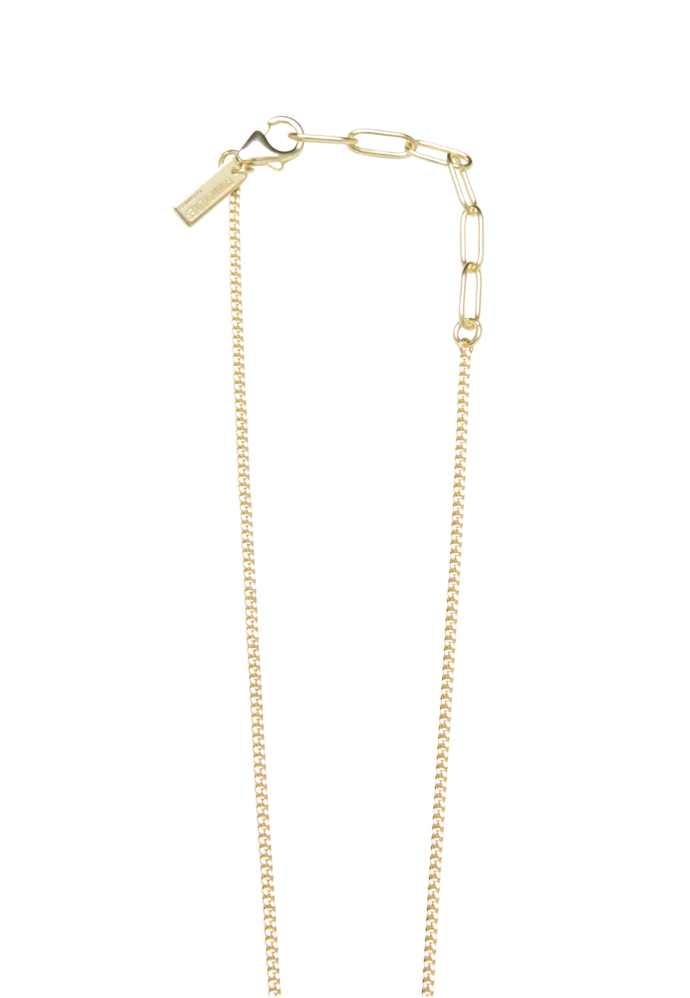 Commen Lines Necklace in Gold