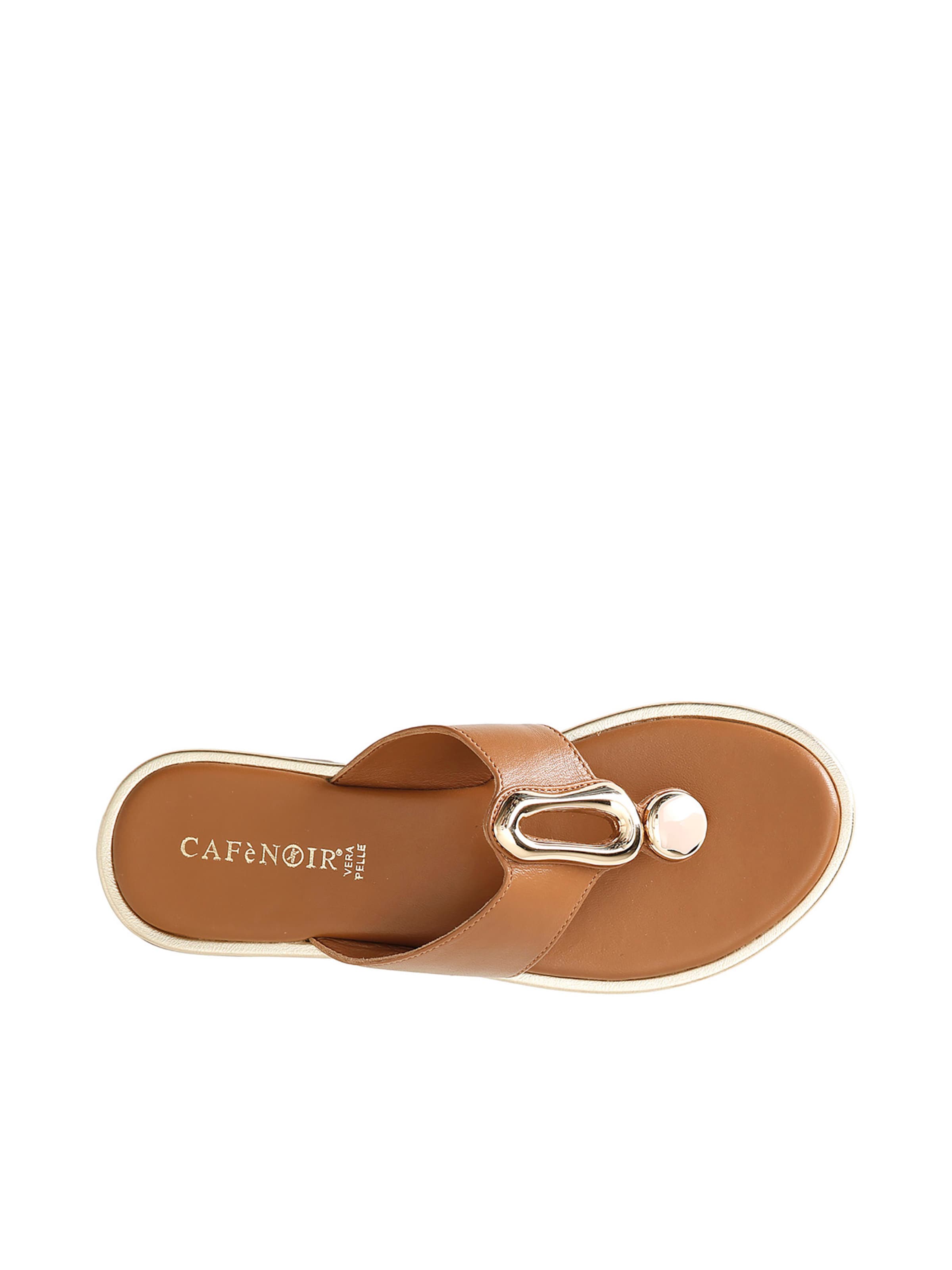 Infradito di CAFè NOIR in marrone