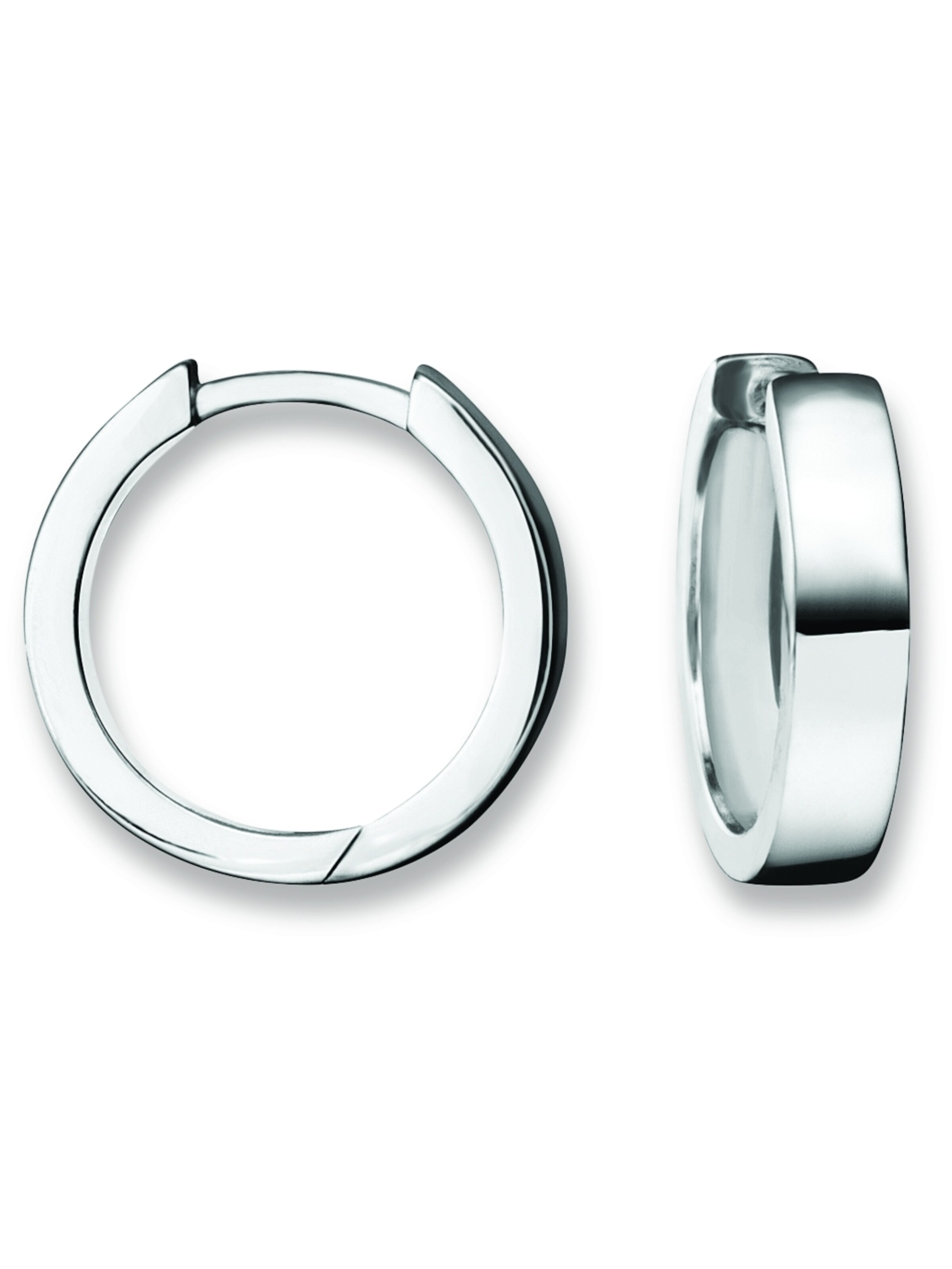 ONE ELEMENT Ohrringe in Silber: Vorderseite