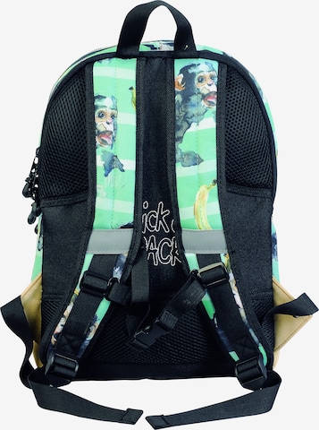 Pick & Pack Backpack ' Chimpanze ' in Green