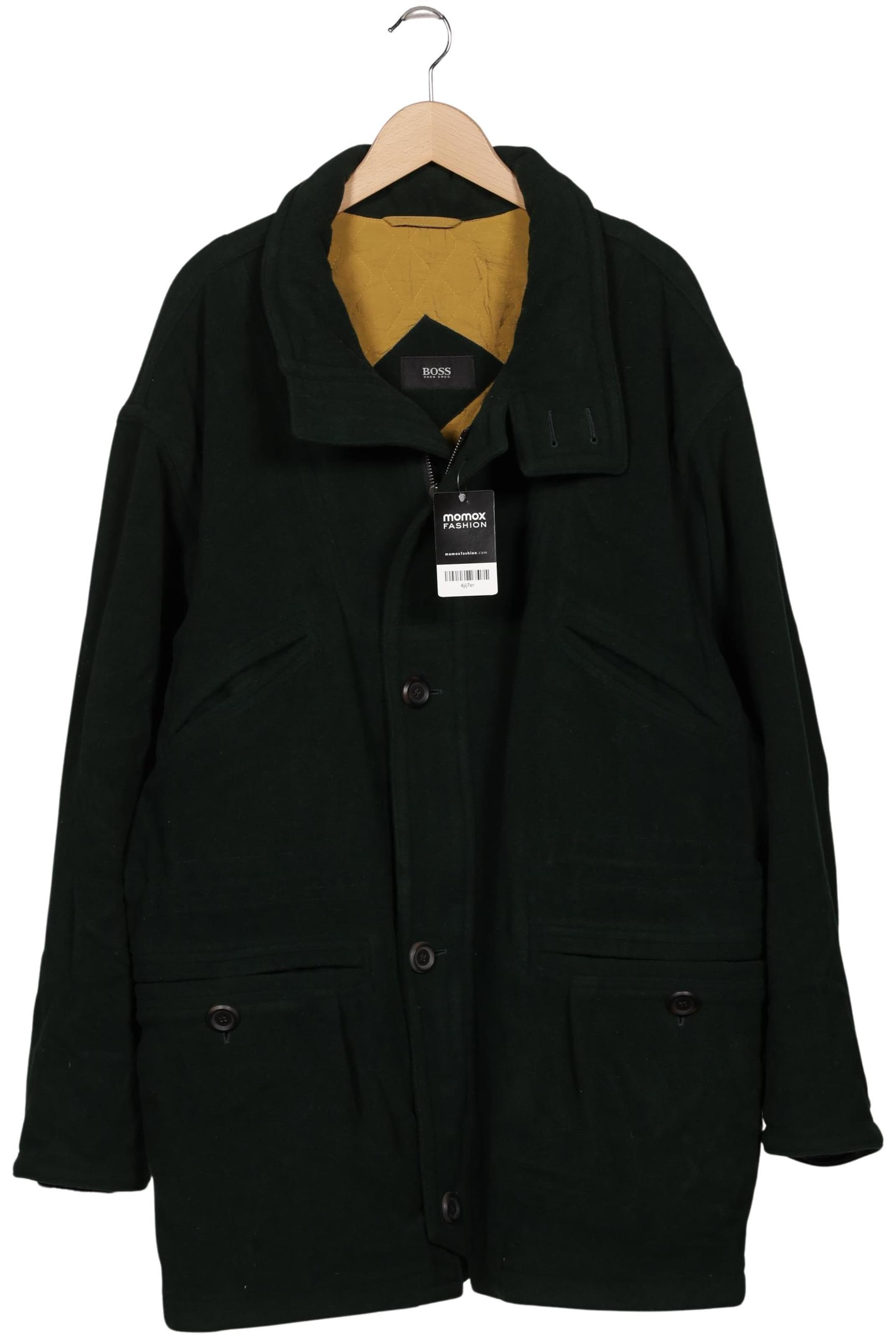 BOSS Black Jacket & Coat in XXL in Green: front