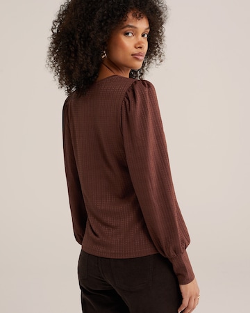 WE Fashion Blouse in Bruin