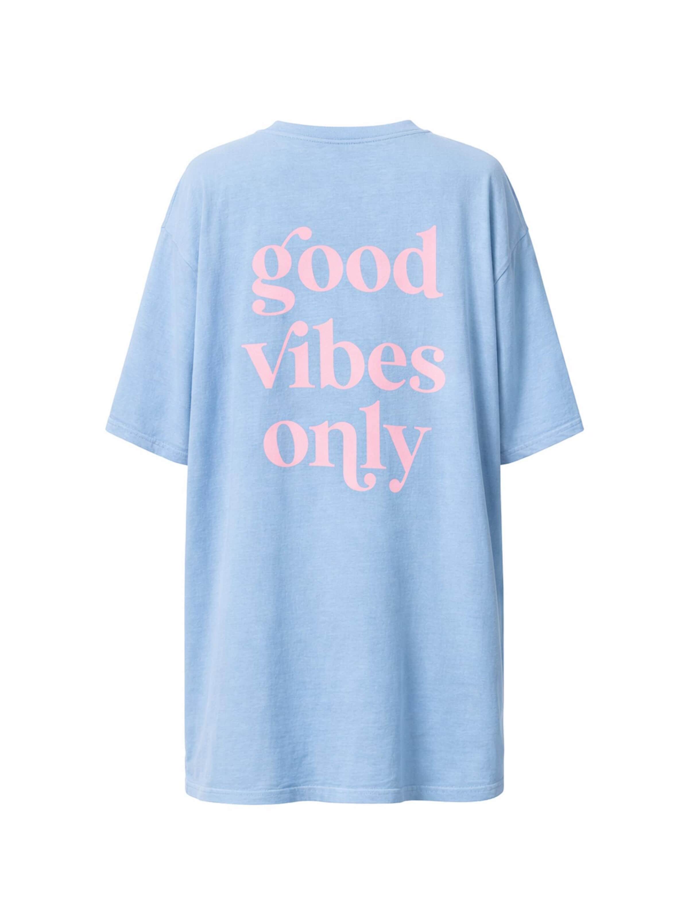 Worldclassca Oversizeshirt 'Oversize T-Shirt'‌ in S-L/Tall in himmelblau, Produktansicht