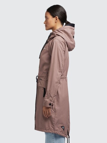 khujo Between-Seasons Parka 'Nanda' in Purple