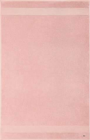 LACOSTE Badetuch 'L LE CROCO' in Pink: predná strana