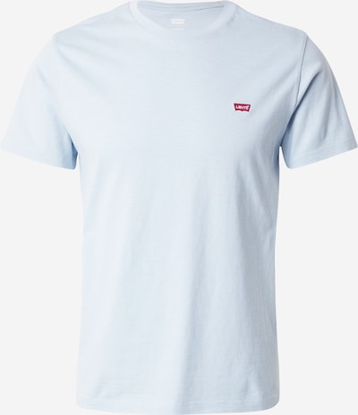Marškinėliai 'Original Housemark Tee' iš LEVI'S ®, spalva – pastelinė mėlyna / kraujo spalva / balta, Prekių apžvalga