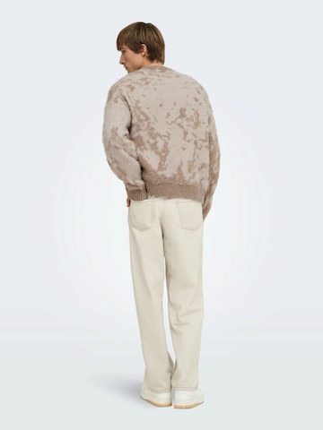 Only & Sons Neulepaita 'ONSWILLIS' värissä beige