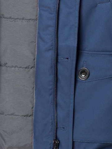 Hackett London Winterjas in Blauw