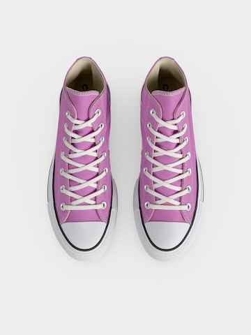 Baskets hautes 'CTAS' CONVERSE en rose