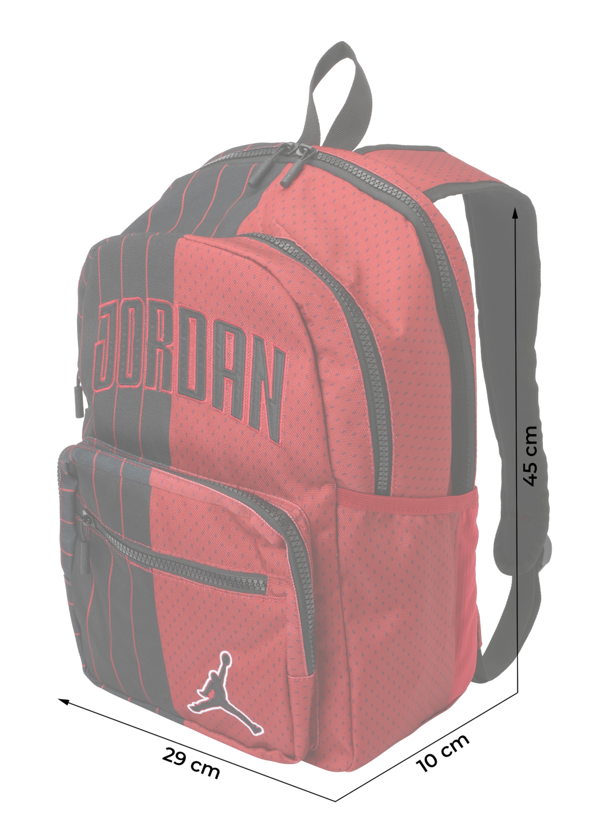 Jordan - Mochila 'PLAY OFF GAME' em vermelho