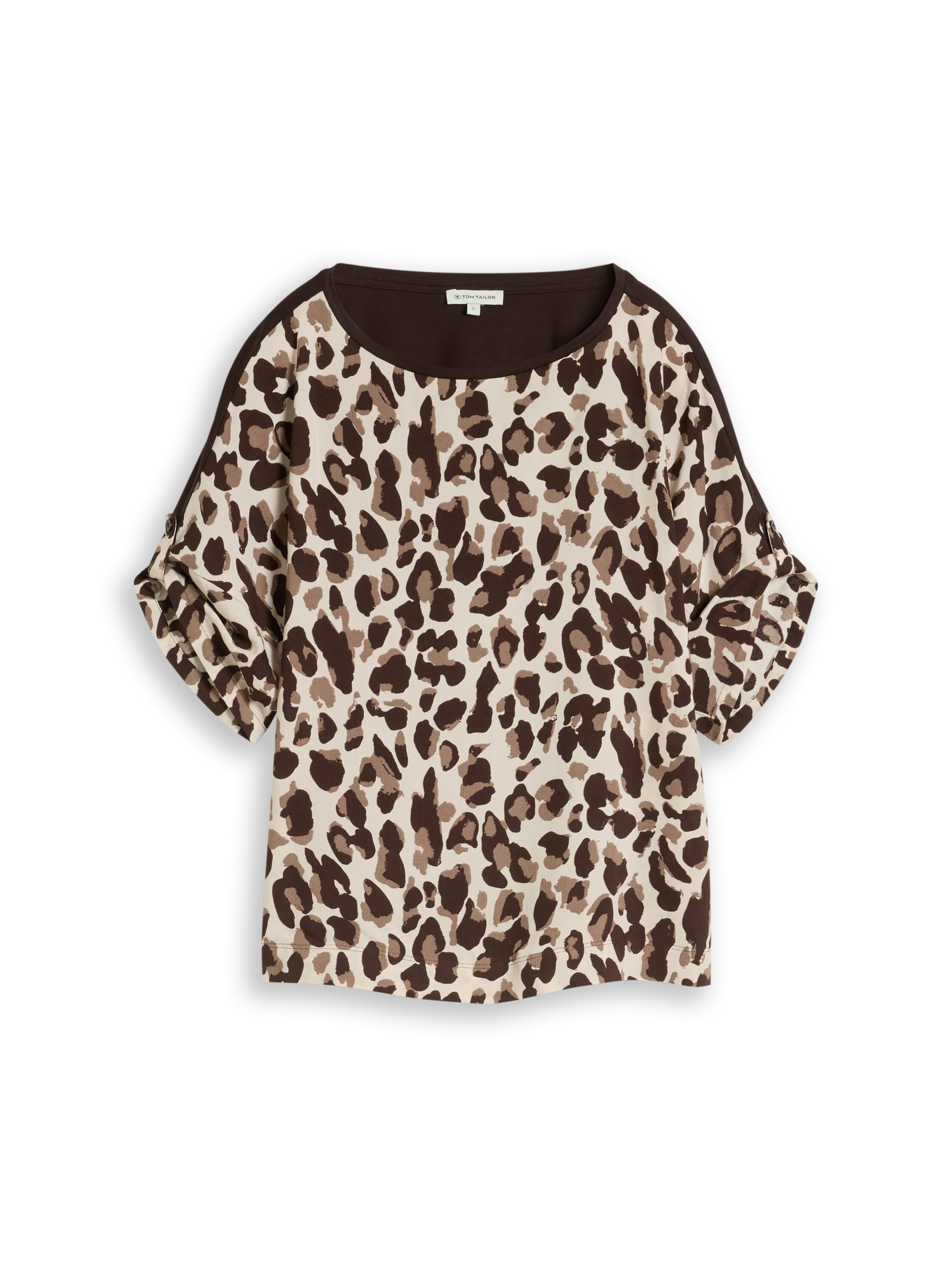 TOM TAILOR - Blusa en marrón: frente