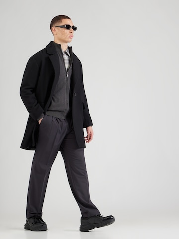 bugatti Πλεκτή ζακέτα σε γκρι