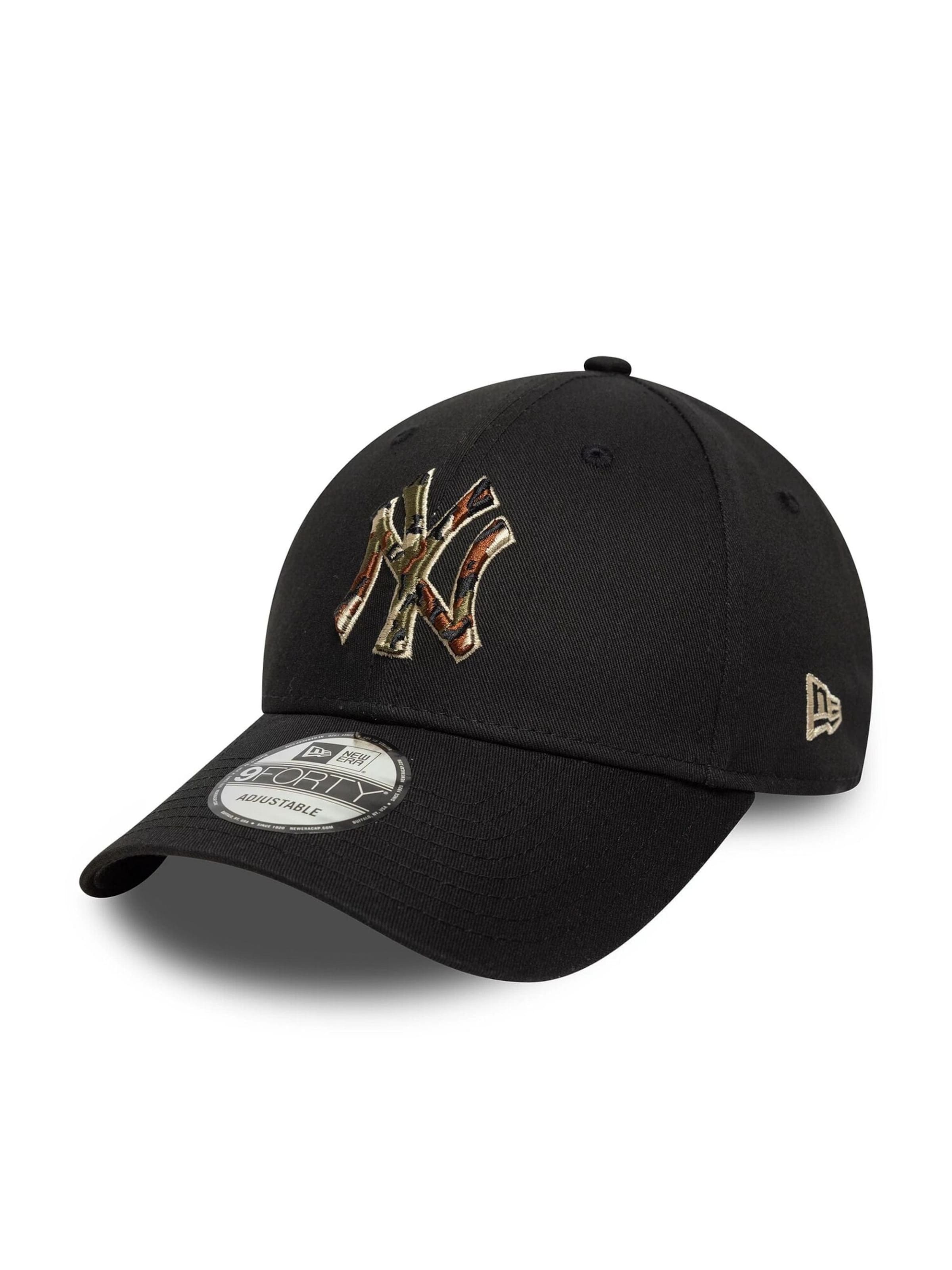 NEW ERA - Gorra '9FORTY New York Yankees MLB Team Outline' en negro: frente