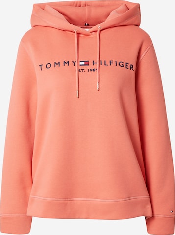 TOMMY HILFIGER Majica | oranžna barva: sprednja stran