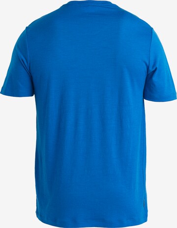 mėlyna ICEBREAKER Sportiniai marškinėliai 'Tech Lite II'