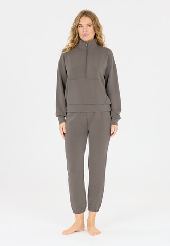 Athlecia Sports sweatshirt 'Jillnana' in Brown
