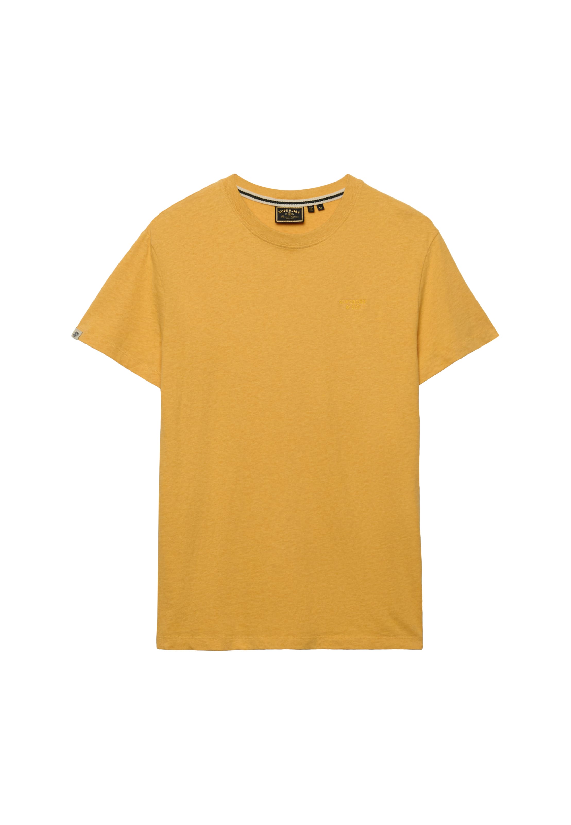Superdry & Co Shirt 'Essential' in Geel: voorkant