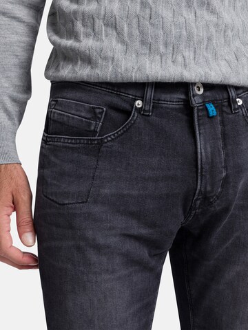 PIERRE CARDIN Slimfit Jeans 'Antibes' in Zwart