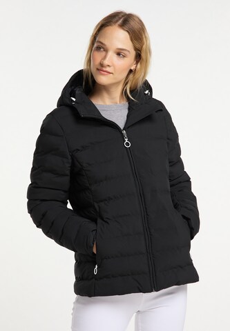 DreiMaster Maritim Between-season jacket in Black: front