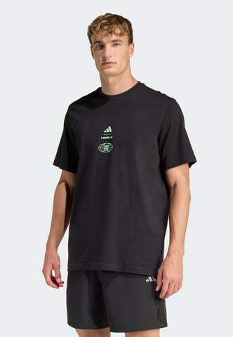 ADIDAS PERFORMANCE Performance Shirt 'LESMILLS TOUR' in Black