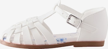 balta Next Sandalai: priekis