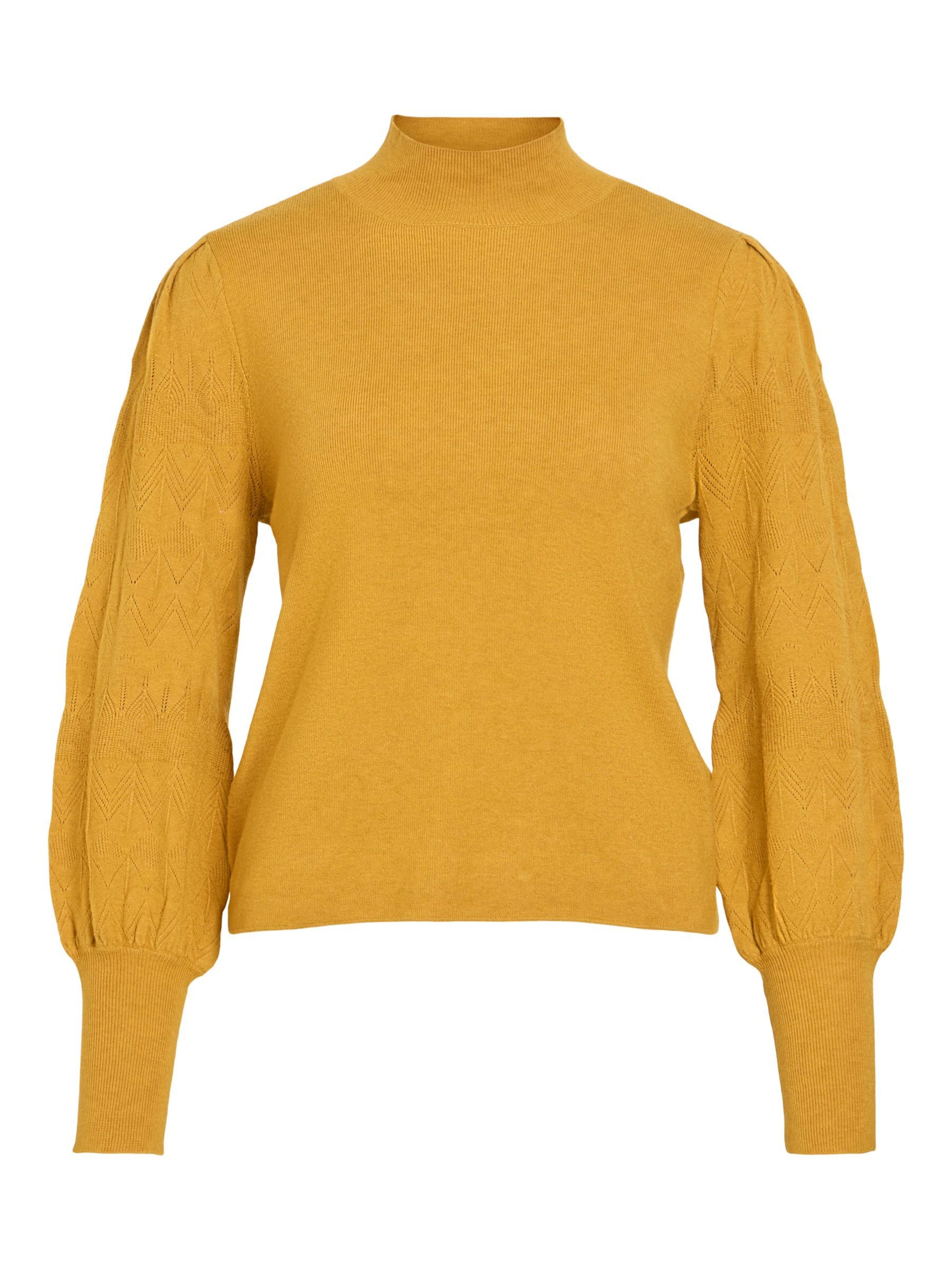 VILA - Jersey 'VIKerry' en amarillo: frente