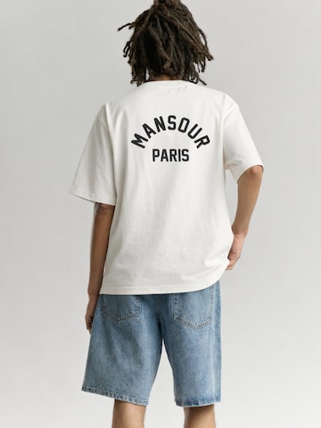 Mansour Shirt 'Paris College T-shirt' in Beige
